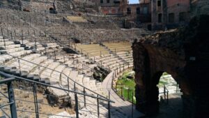現代に保存されたローマ劇場