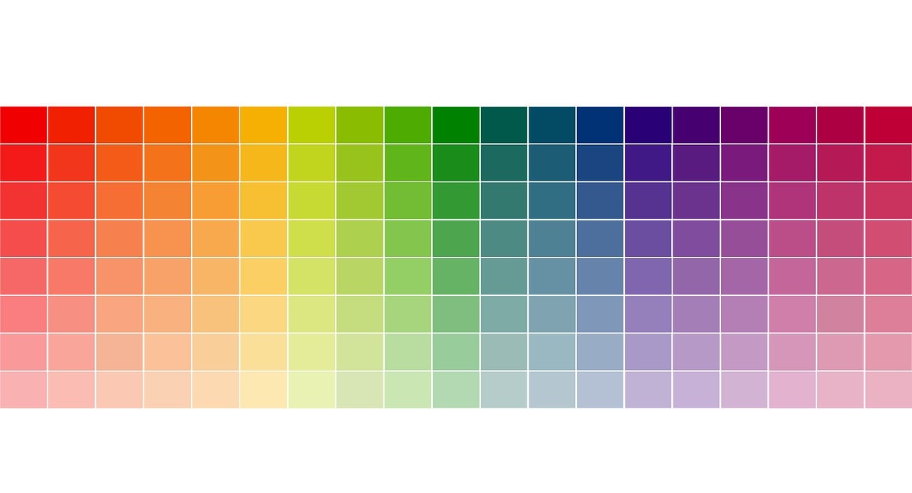 colour table